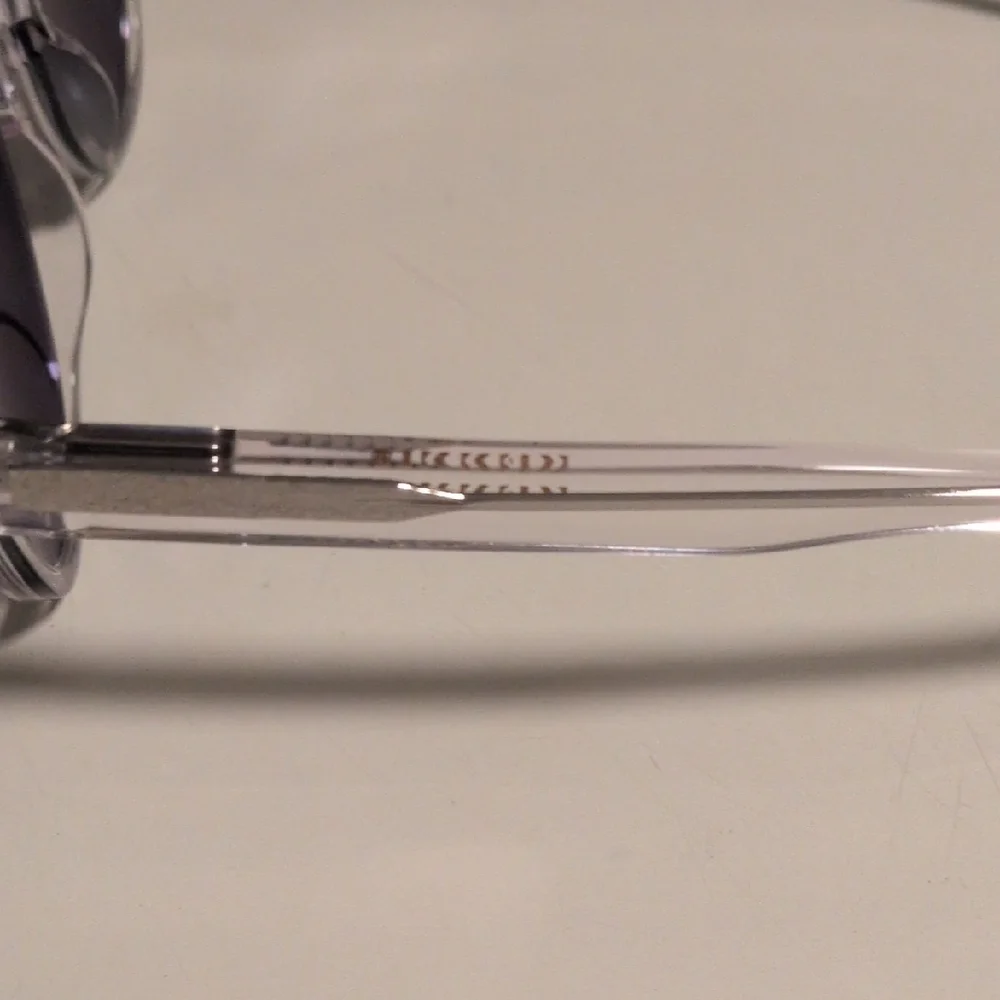 Zenni Clear‎ Frame Sunglasses with Dark Lenses